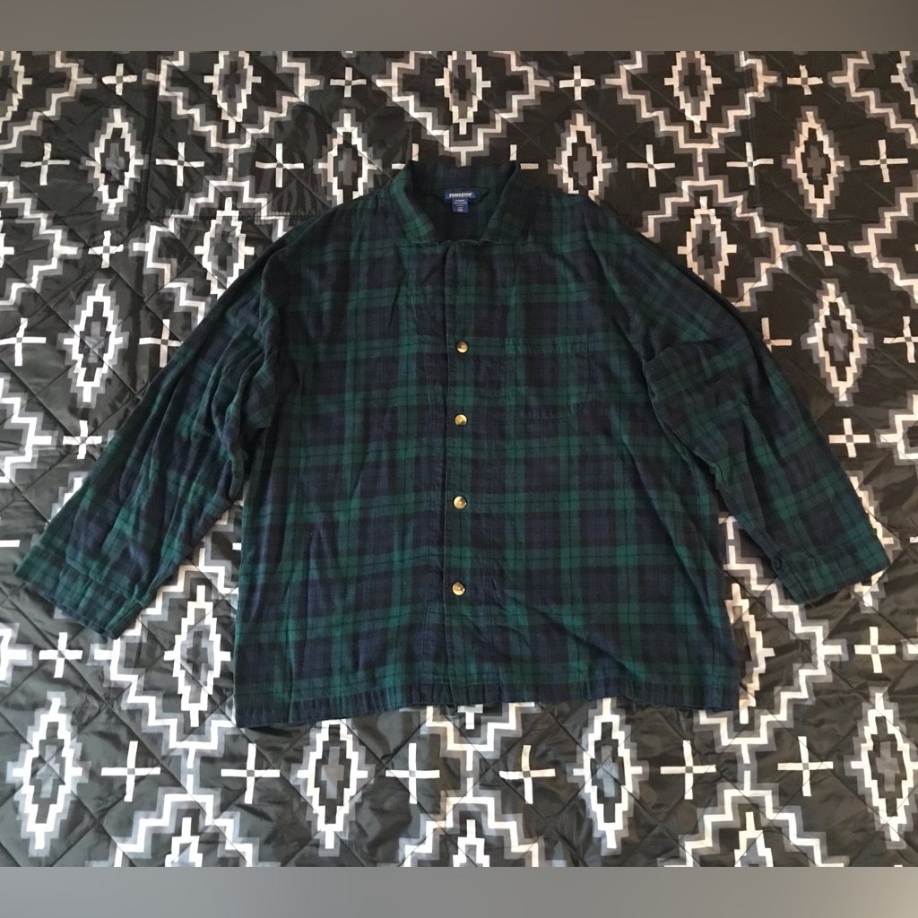 Pendleton Pajama Top
